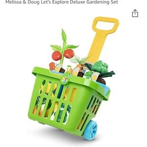 Melissa and Doug Let’s Explore Deluxe Gardening Set, Age 3+